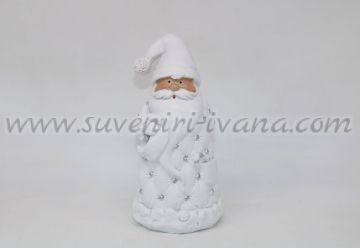 Декоративна керамична фигурка дядо Коледа