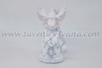 Декоративна керамична фигурка еленче