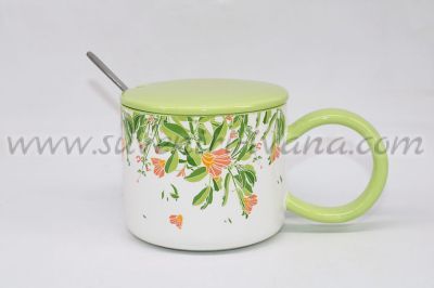 Чаша за чай или кафе на цветя, модел едно