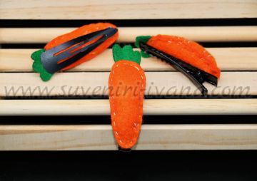 Шнолка за коса с морков