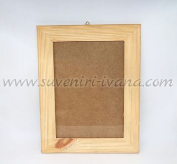 Дървена рамка за снимка или документи А4