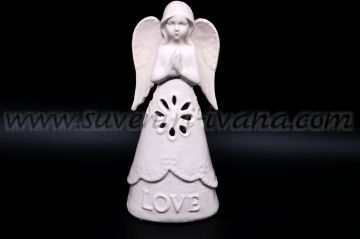 светещ ангел за декорация Love