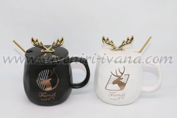 Чаши с еленчета серия 'Forest and elk'
