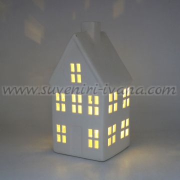 коледна светеща къщичка - LED декорация