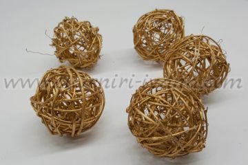 ратанови топки за украса
