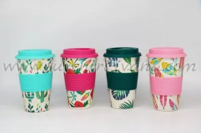 бамбукови еко чаши за чай или кафе