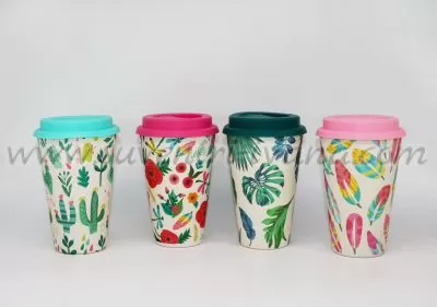 биоразградими чаши от бамбукови влакна