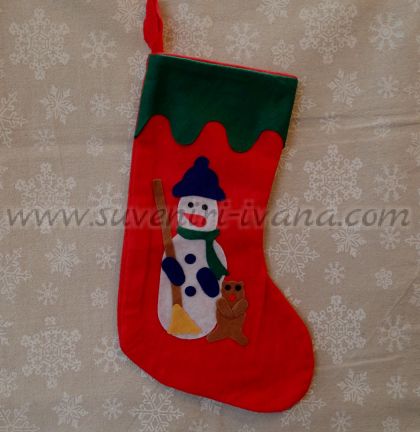 Коледен чорап 15,0 х 38,0 см.