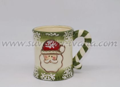 коледна керамична чаша Дядо Коледа