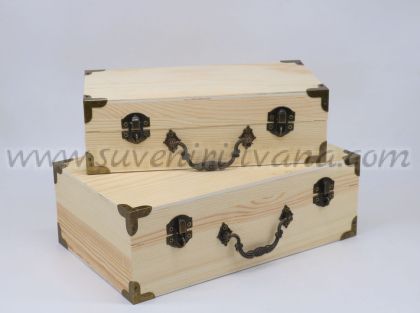 дървени кутии куфар