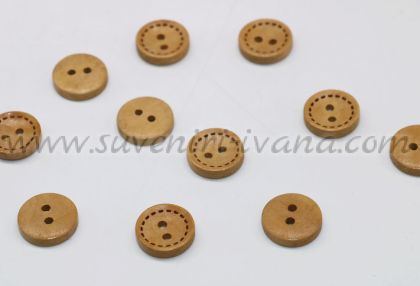 малки дървени копчета 1,5 см 