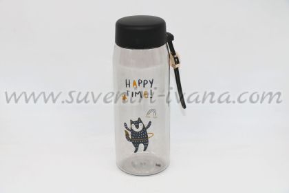 бутилка за вода с котенце Happy Time