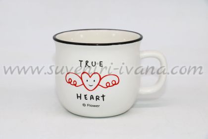 чаша канче със сърце True Heart