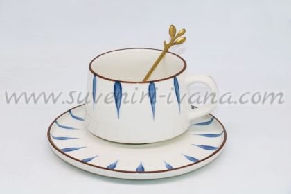 чаша с чинийка в марокански стил модел седем