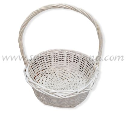 декоративна кошница за подаръци от ратан