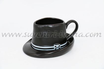 оригинален сервиз за кафе шапка на каубой