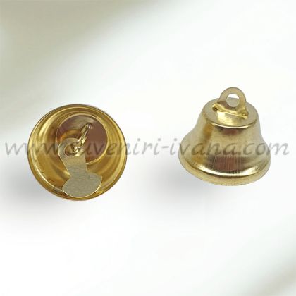 метални камбанки за декорация 20х23 мм злато