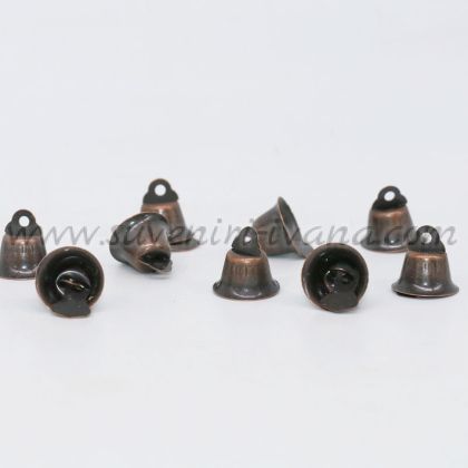 метални камбанки за декорация тъмен бронз 13х15 мм