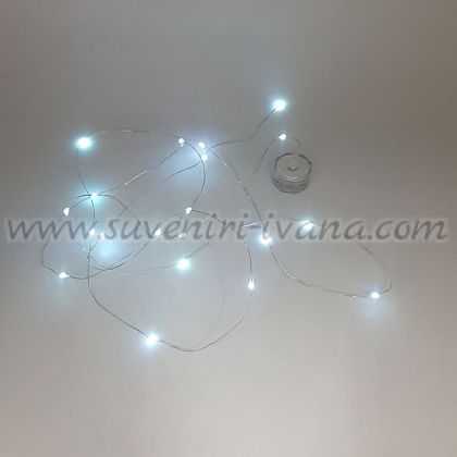 декоративни LED коледни лампички студена светлина