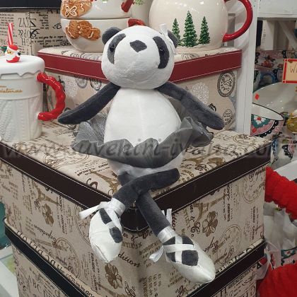 плюшена играчка панда балерина