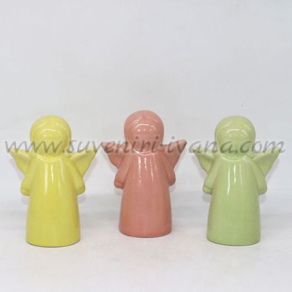 керамични декоративни ангелчета 12 см