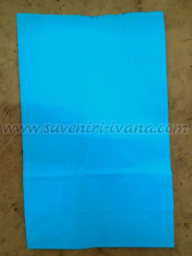 Хартиено пликче с цветен печат 16,0 х 26,0 х 8,0 см.
