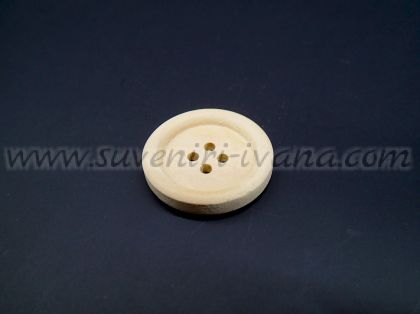 Дървен елемент копче 2,4 см.