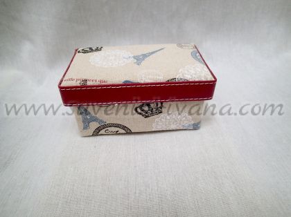 опаковъчна кутия с текстилно покритие 14 см