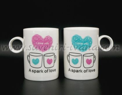 порцеланови чаши A spark of love