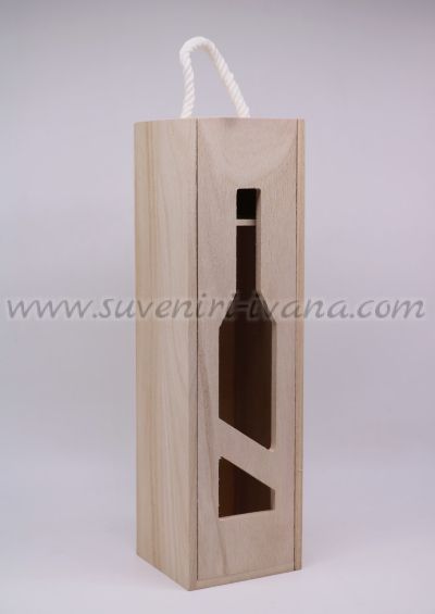 дървена кутия за вино