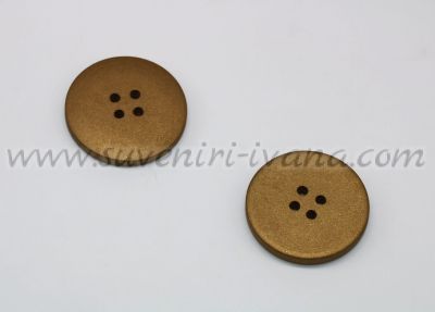 дървени копчета цвят бронз