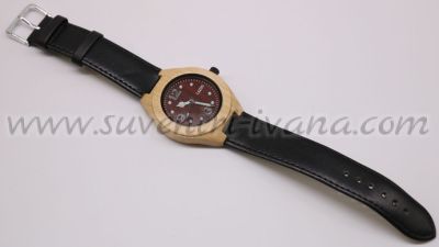 дървен часовник за ръка