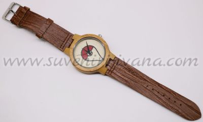 дървен часовник за ръка