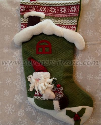 Коледен чорап 24,0 х 48,0 см.