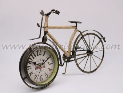 винтидж колело с часовник