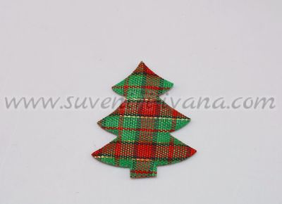 Коледна елхичка за декорация от текстил