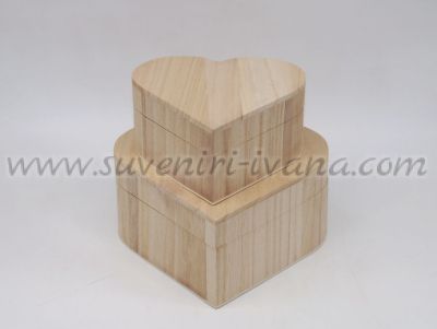 комплект натурални кутии