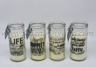 ароматни свещи в стъклени чашки