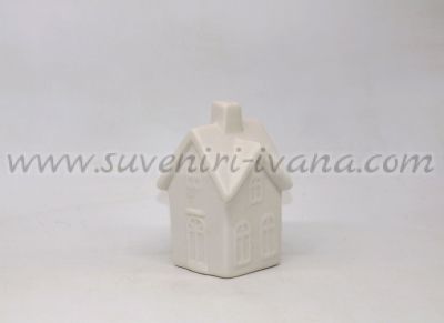 керамична къщичка с лампичка вътре