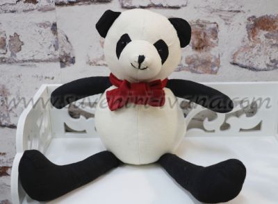 Текстилна играчка мече панда