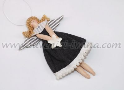 кукла ангелче от текстил модел две
