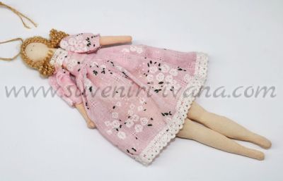 кукла ангелче от текстил модел девет