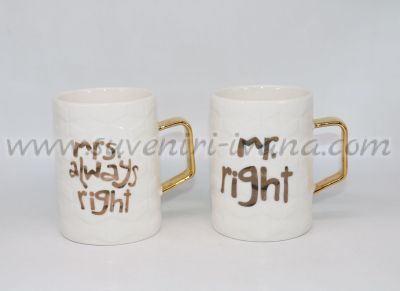 керамични чаши Mrs. always right