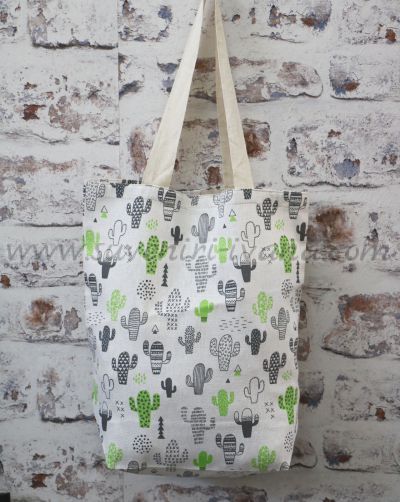текстилна чанта за пазар на кактуси
