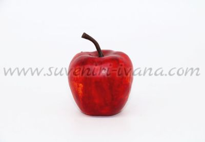 Изкуственa ябълка за декорация 4,5 х 4,5 см.