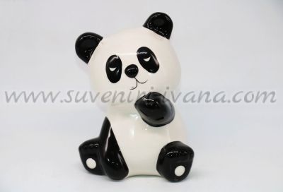 керамична панда касичка