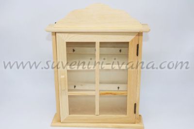 Дървена кутия за ключове 21,5 х 28,0 см