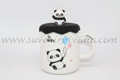 Керамични чаши серия 'Panda', модел четири