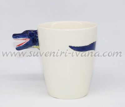чаша с принт динозавър