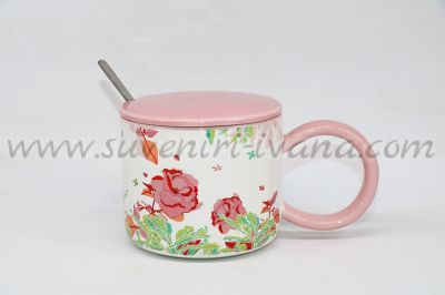 Чаша за чай или кафе на цветя, модел две